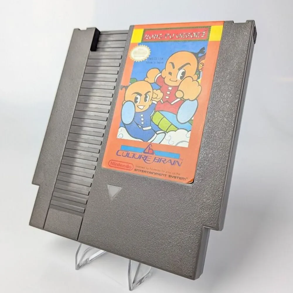 Kung-Fu Heroes - Authentic and Tested - NES